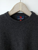 Lade das Bild in den Galerie-Viewer, XMAS *Lammwolle* Pullover Dunkelgrau (M-L)

