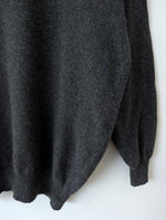 Lade das Bild in den Galerie-Viewer, XMAS *Lammwolle* Pullover Dunkelgrau (M-L)
