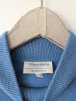 Lade das Bild in den Galerie-Viewer, XMAS *Kaschmir* Pullover Himmelblau (M)
