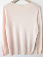 Lade das Bild in den Galerie-Viewer, XMAS *Kaschmir* Pullover Puderrosa (M-L)
