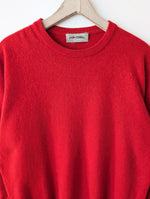Lade das Bild in den Galerie-Viewer, XMAS *Kaschmir* Pullover Basic Rot (XL)
