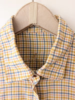 Lade das Bild in den Galerie-Viewer, *Aigner* Bluse Flanell Karo Gelb (M-L)
