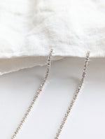 Lade das Bild in den Galerie-Viewer, Ohrringe Silber Crystal Puristic
