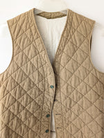 Lade das Bild in den Galerie-Viewer, Weste Workwear Khaki Military Stepp (L)
