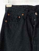 Lade das Bild in den Galerie-Viewer, *Levis* Jeans 501 Schwarz Denim (31/32)
