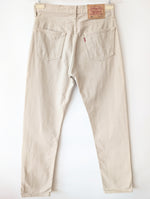Lade das Bild in den Galerie-Viewer, *Levis* Jeans 501 Beige Denim (30/34)
