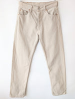 Lade das Bild in den Galerie-Viewer, *Levis* Jeans 501 Beige Denim (30/34)
