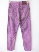 Lade das Bild in den Galerie-Viewer, *Levis* RARE Cord Hose White Tab Flieder (S)
