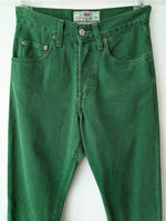 Lade das Bild in den Galerie-Viewer, *Levis* Jeans 451 Grün 1993 (S)
