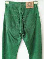 Lade das Bild in den Galerie-Viewer, *Levis* Jeans 451 Grün 1993 (S)
