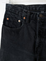 Lade das Bild in den Galerie-Viewer, *Levis* Jeans Orange Tab Schwarz (S-M)
