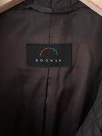 Lade das Bild in den Galerie-Viewer, *Bogner* Puffer Steppmantel Zweireiher Schwarz (L-XL)
