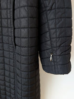 Lade das Bild in den Galerie-Viewer, *Bogner* Puffer Steppmantel Zweireiher Schwarz (L-XL)

