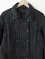 Lade das Bild in den Galerie-Viewer, *Bogner* Puffer Steppmantel Zweireiher Schwarz (L-XL)
