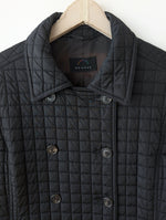 Lade das Bild in den Galerie-Viewer, *Bogner* Puffer Steppmantel Zweireiher Schwarz (L-XL)
