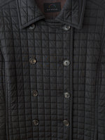 Lade das Bild in den Galerie-Viewer, *Bogner* Puffer Steppmantel Zweireiher Schwarz (L-XL)
