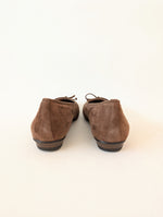 Lade das Bild in den Galerie-Viewer, Wildleder Ballerina Haselnuss NEU (37/38)
