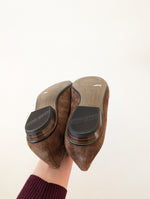 Lade das Bild in den Galerie-Viewer, Wildleder Ballerina Haselnuss NEU (37/38)
