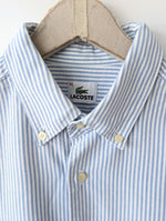 Lade das Bild in den Galerie-Viewer, *Lacoste* Hemd Nadelstreifen Blau (L)
