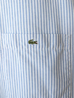 Lade das Bild in den Galerie-Viewer, *Lacoste* Hemd Nadelstreifen Blau (L)
