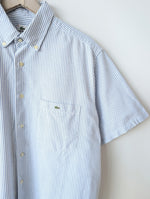 Lade das Bild in den Galerie-Viewer, *Lacoste* Hemd Nadelstreifen Blau (L)
