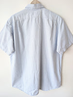 Lade das Bild in den Galerie-Viewer, *Lacoste* Hemd Nadelstreifen Blau (L)
