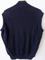 Lade das Bild in den Galerie-Viewer, *Wolle* Weste Pullunder Rauten Strick (XL)

