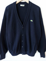 Lade das Bild in den Galerie-Viewer, *Lacoste* Cardigan Basic Tennis Dunkelblau (XL)
