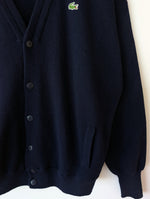 Lade das Bild in den Galerie-Viewer, *Lacoste* Cardigan Basic Tennis Dunkelblau (XL)
