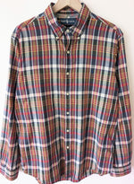 Lade das Bild in den Galerie-Viewer, *Ralph Lauren* Hemd Tartan Karo Grün (L)
