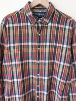 Lade das Bild in den Galerie-Viewer, *Ralph Lauren* Hemd Tartan Karo Grün (L)
