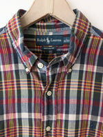 Lade das Bild in den Galerie-Viewer, *Ralph Lauren* Hemd Tartan Karo Grün (L)
