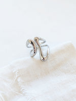 Lade das Bild in den Galerie-Viewer, Ring Big &amp; Small 14k Silber
