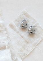Lade das Bild in den Galerie-Viewer, Ohrringe Irregular Chunky 14k Silber
