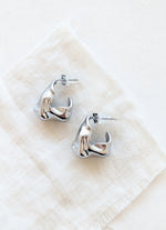Lade das Bild in den Galerie-Viewer, Ohrringe Irregular Chunky 14k Silber
