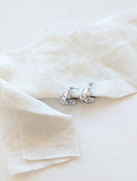 Lade das Bild in den Galerie-Viewer, Ohrringe Irregular Chunky 14k Silber
