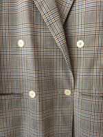 Lade das Bild in den Galerie-Viewer, *Wolle* Blazer Robert Ley 80s Tartan (S-M)
