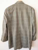 Lade das Bild in den Galerie-Viewer, *Wolle* Blazer Robert Ley 80s Tartan (S-M)
