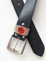 Lade das Bild in den Galerie-Viewer, *Diesel* Gürtel 90s Leder Schwarz (90-110)
