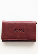 Lade das Bild in den Galerie-Viewer, *JOOP!* Portemonnaie Leder Rotbraun Large
