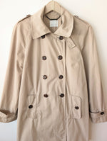 Lade das Bild in den Galerie-Viewer, Trenchcoat Madeleine Raglan Beige (S-M)
