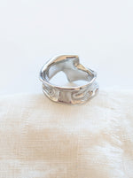 Lade das Bild in den Galerie-Viewer, Ring Chunky Statement 14k Silber
