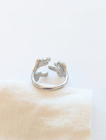 Lade das Bild in den Galerie-Viewer, Ring Leaves 14k Silber

