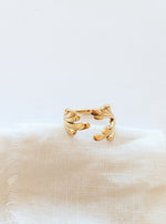 Lade das Bild in den Galerie-Viewer, Ring Leaves 14k Gold
