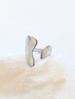 Lade das Bild in den Galerie-Viewer, Ring Big &amp; Small 14k Silber Matt
