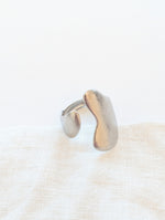 Lade das Bild in den Galerie-Viewer, Ring Big &amp; Small 14k Silber Matt
