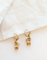 Lade das Bild in den Galerie-Viewer, Creolen 14k Gold Elephant

