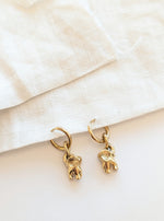 Lade das Bild in den Galerie-Viewer, Creolen 14k Gold Elephant
