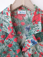 Lade das Bild in den Galerie-Viewer, Bluse Mohn Wildblumen Print Folklore (L)
