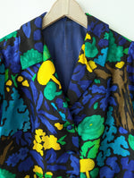 Lade das Bild in den Galerie-Viewer, *Handmade* Bluse Seide Blumen Print (L)
